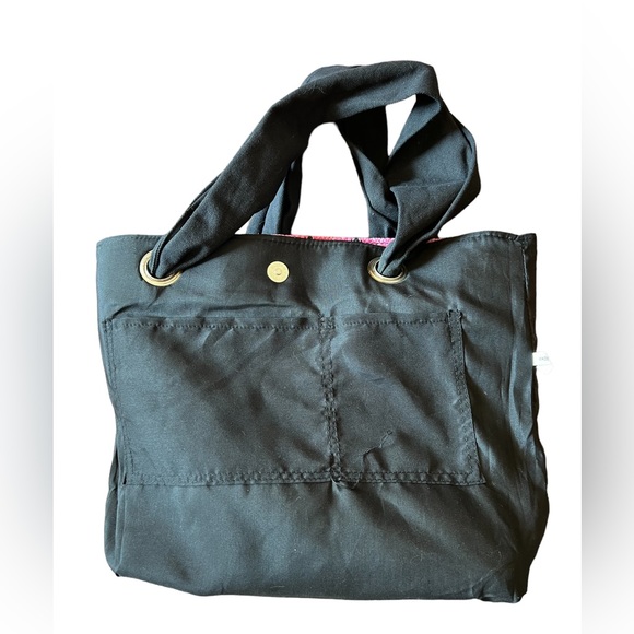 Braciano Tote Purse Handbag Colorful Chevron Stripes Approximately 14”x 4”x11” - Picture 6 of 9